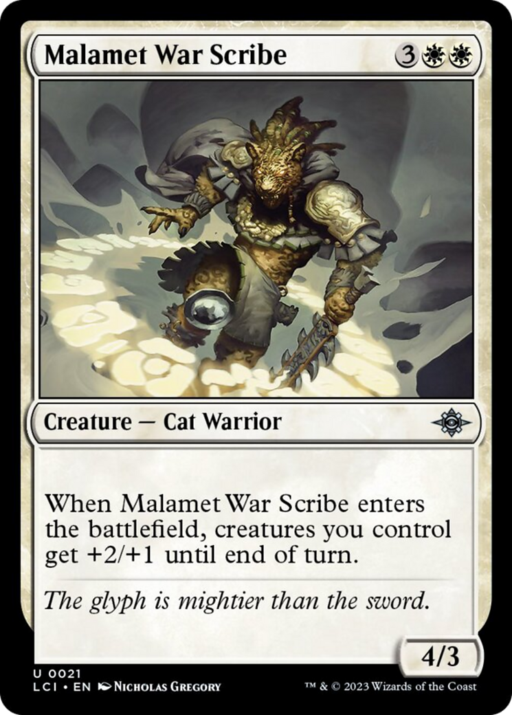 Malamet War Scribe [The Lost Caverns of Ixalan] | Fandemonia Ltd