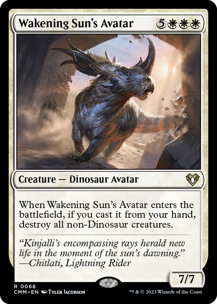 Wakening Sun's Avatar [Commander Masters] | Fandemonia Ltd