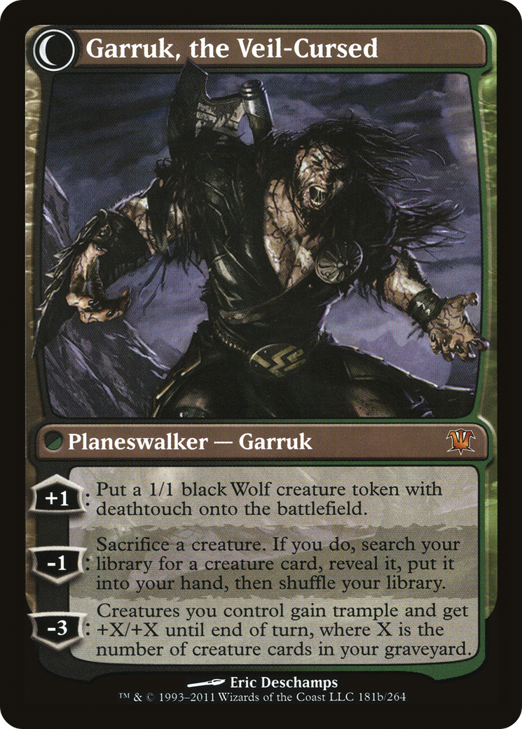 Garruk Relentless // Garruk, the Veil-Cursed [Secret Lair: From Cute to Brute] | Fandemonia Ltd