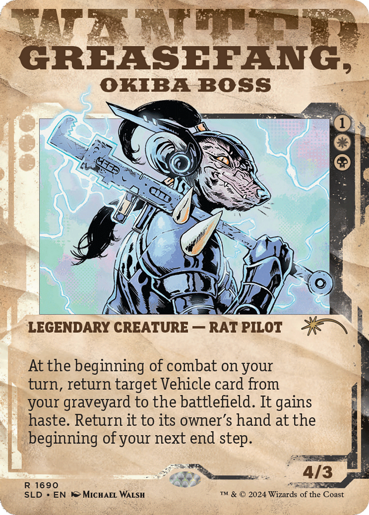 Greasefang, Okiba Boss [Secret Lair Drop Series] | Fandemonia Ltd