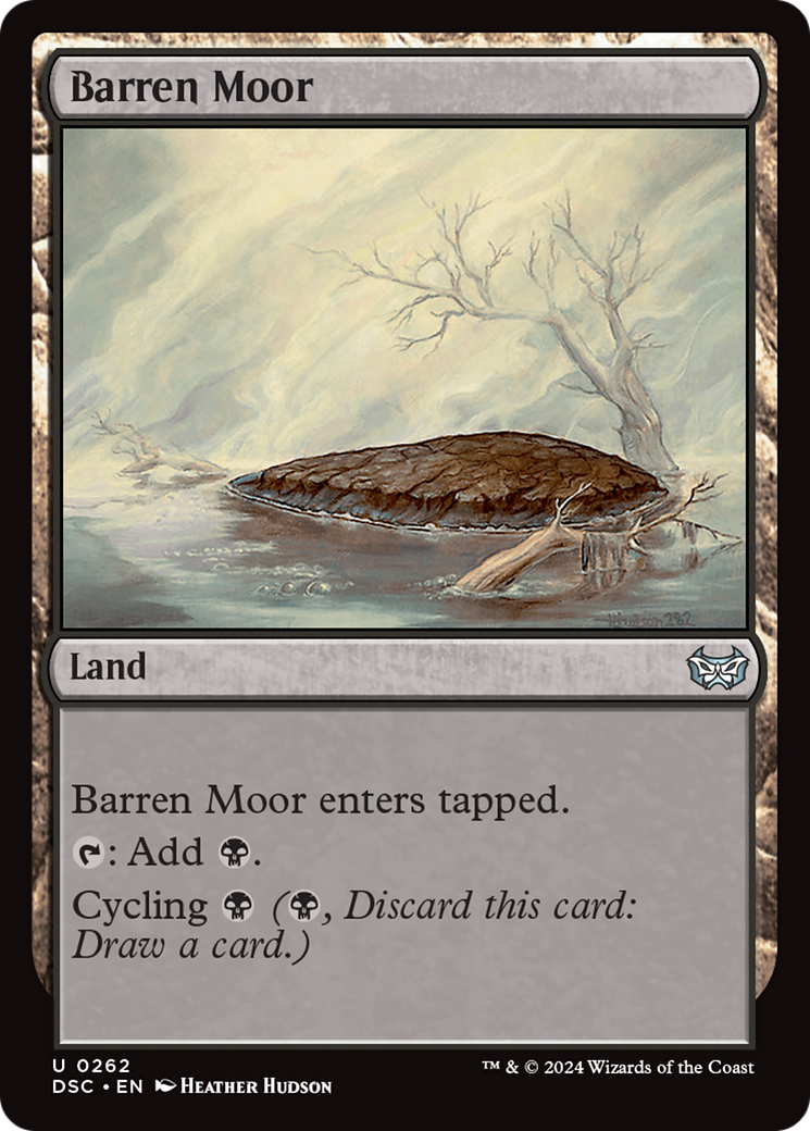 Barren Moor [Duskmourn: House of Horror Commander] | Fandemonia Ltd