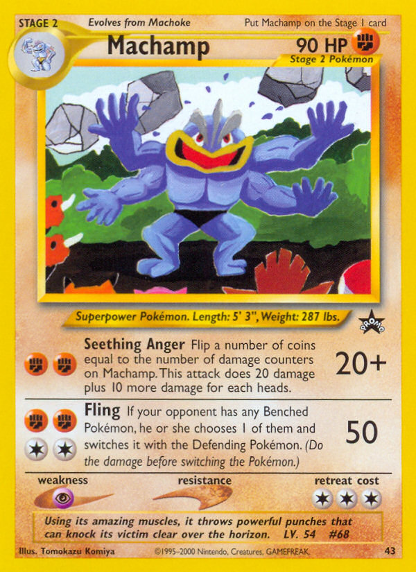 Machamp (43) [Wizards of the Coast: Black Star Promos] | Fandemonia Ltd