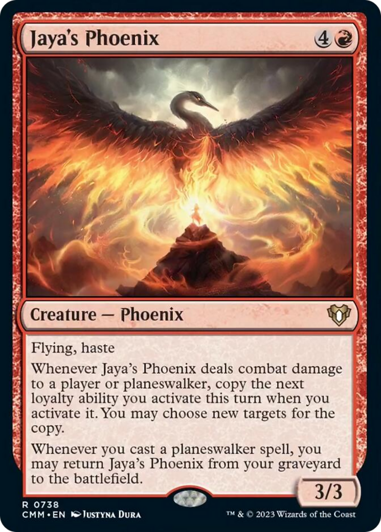 Jaya's Phoenix [Commander Masters] | Fandemonia Ltd