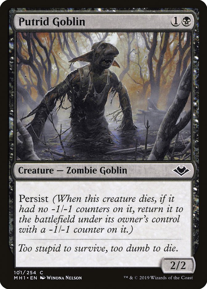 Putrid Goblin [Modern Horizons] | Fandemonia Ltd