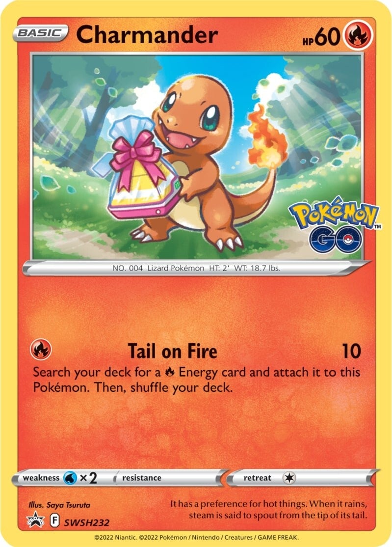 Charmander (SWSH232) [Sword & Shield: Black Star Promos] | Fandemonia Ltd