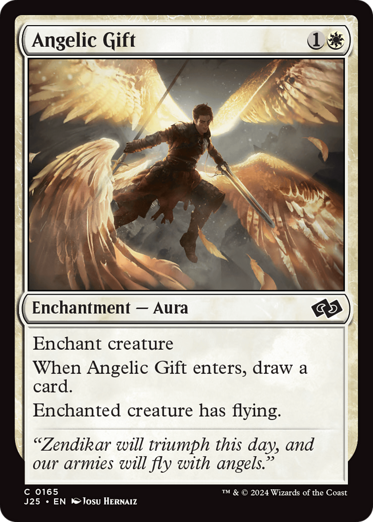 Angelic Gift [Foundations Jumpstart] | Fandemonia Ltd