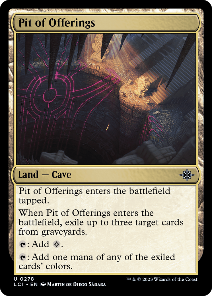 Pit of Offerings [The Lost Caverns of Ixalan] | Fandemonia Ltd