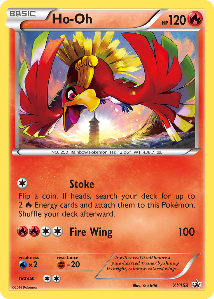 Ho-Oh (XY153) [XY: Black Star Promos] | Fandemonia Ltd