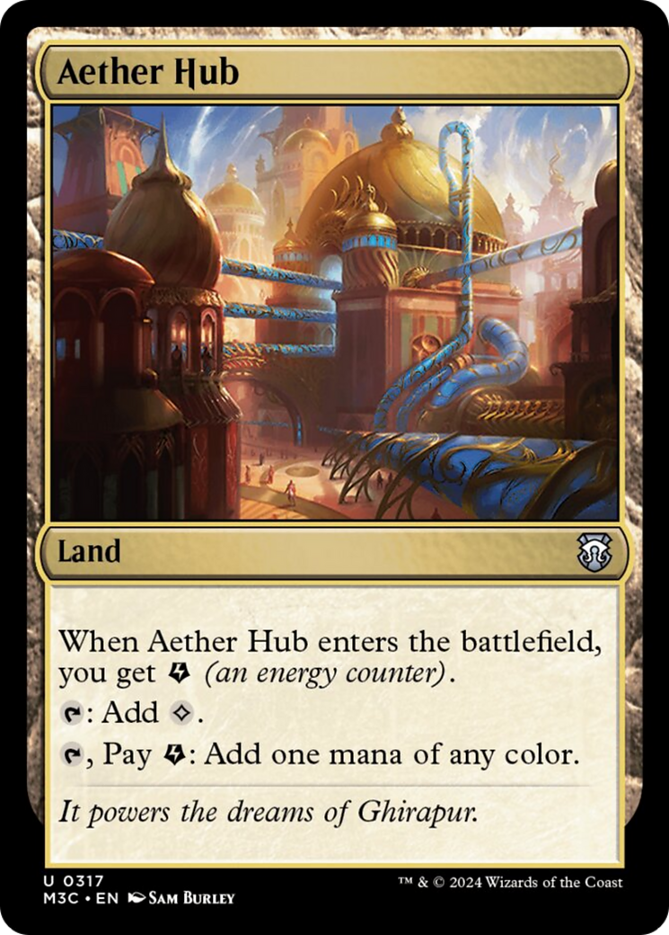 Aether Hub [Modern Horizons 3 Commander] | Fandemonia Ltd