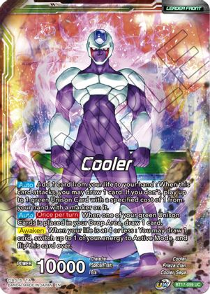 Cooler // Cooler, Galactic Dynasty (BT17-059) [Ultimate Squad] | Fandemonia Ltd