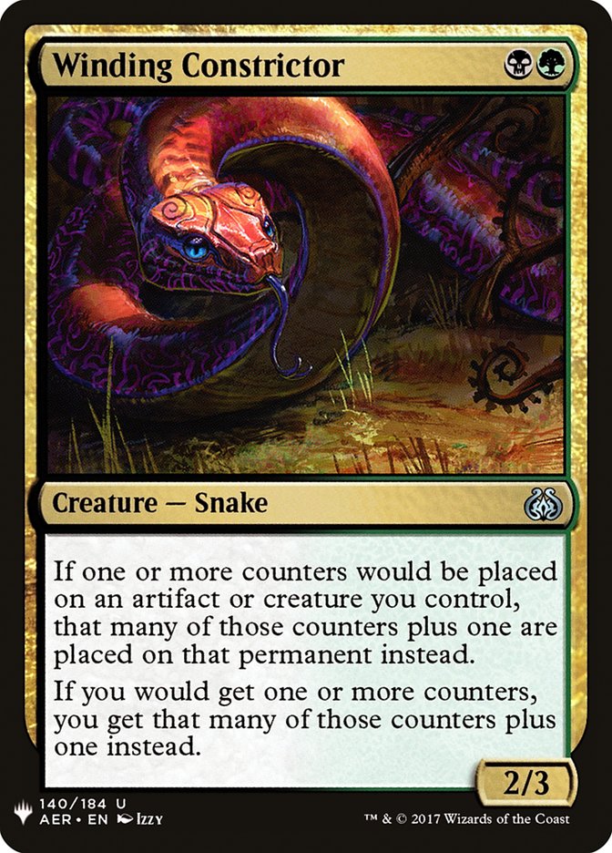 Winding Constrictor [Mystery Booster] | Fandemonia Ltd