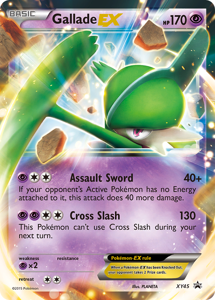 Gallade EX (XY45) [XY: Black Star Promos] | Fandemonia Ltd