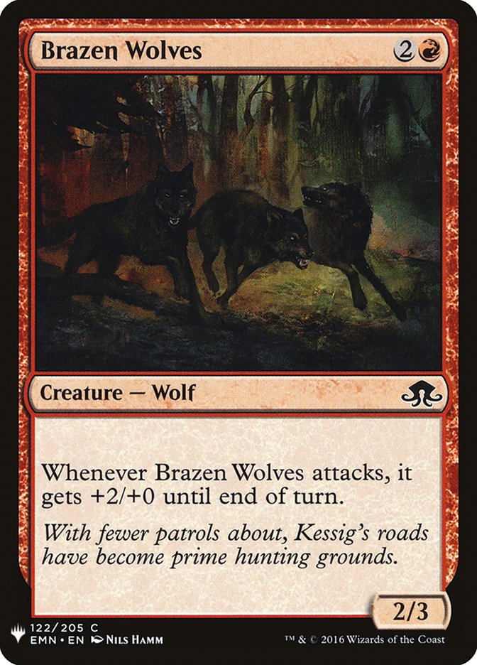 Brazen Wolves [Mystery Booster] | Fandemonia Ltd