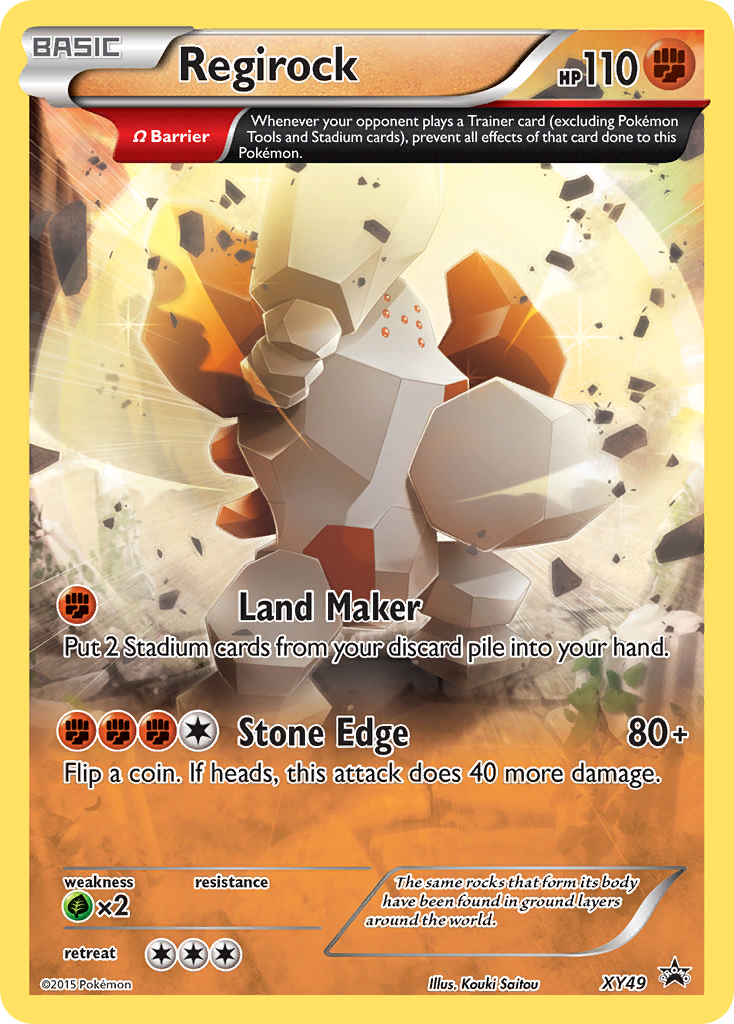 Regirock (XY49) [XY: Black Star Promos] | Fandemonia Ltd