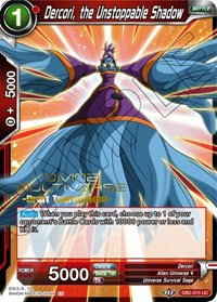 Dercori, the Unstoppable Shadow (Divine Multiverse Draft Tournament) (DB2-015) [Tournament Promotion Cards] | Fandemonia Ltd