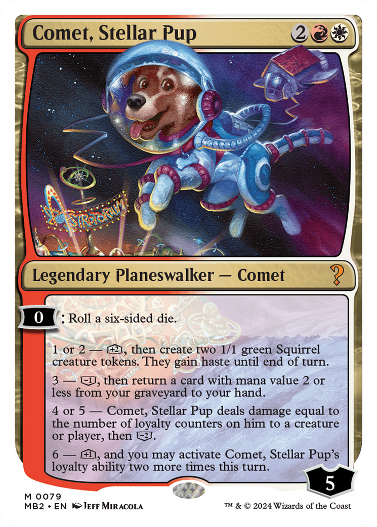 Comet, Stellar Pup [Mystery Booster 2] | Fandemonia Ltd