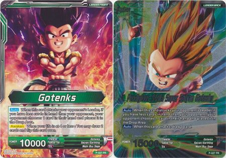 Gotenks // Prodigious Strike Super Saiyan Gotenks (P-027) [Promotion Cards] | Fandemonia Ltd