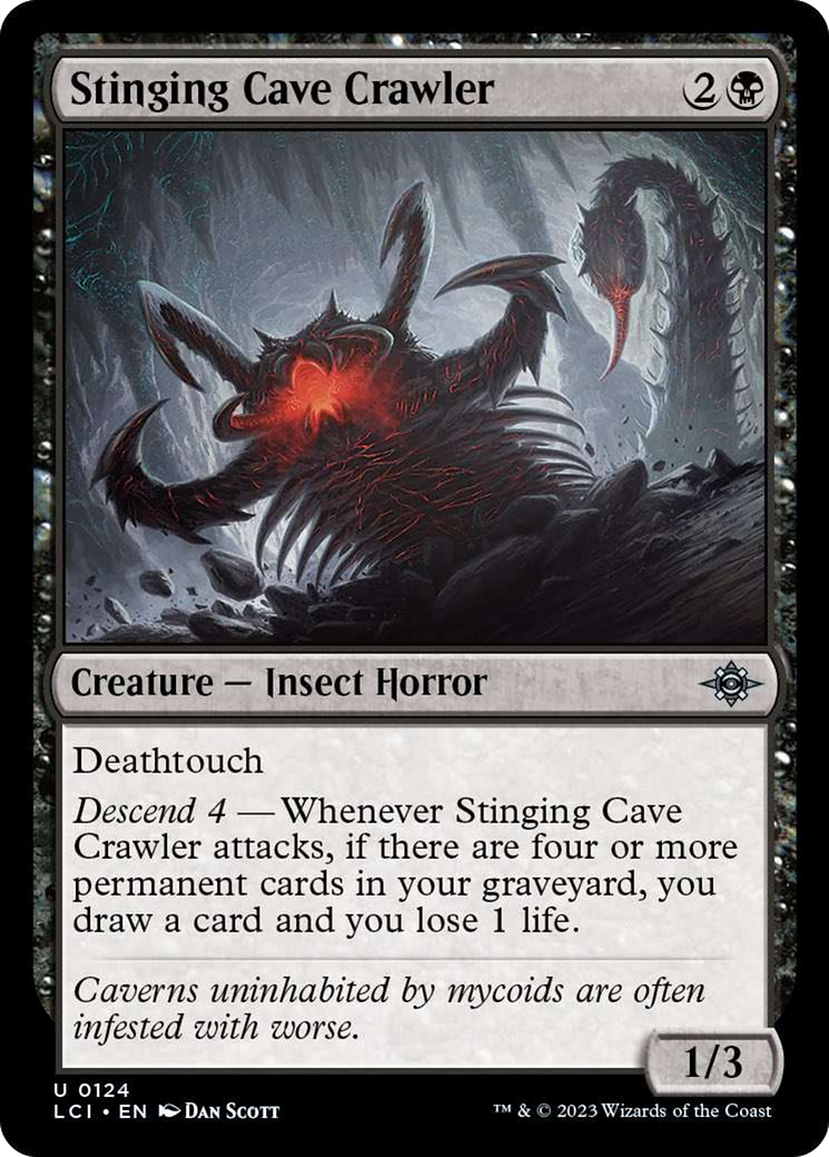 Stinging Cave Crawler [The Lost Caverns of Ixalan] | Fandemonia Ltd