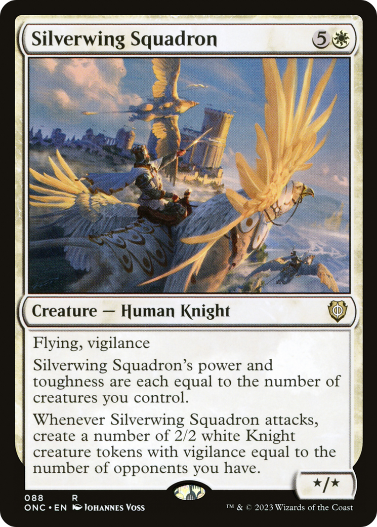 Silverwing Squadron [Phyrexia: All Will Be One Commander] | Fandemonia Ltd