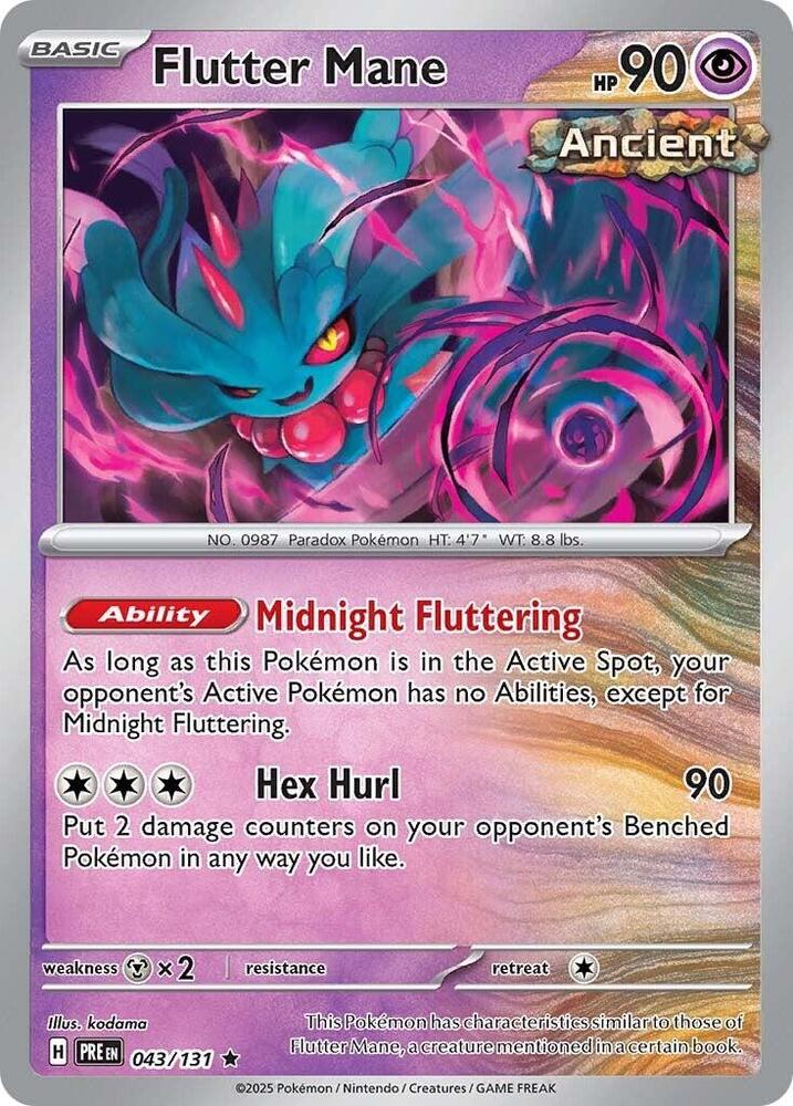 Flutter Mane (043/131) [Scarlet & Violet: Prismatic Evolutions] | Fandemonia Ltd