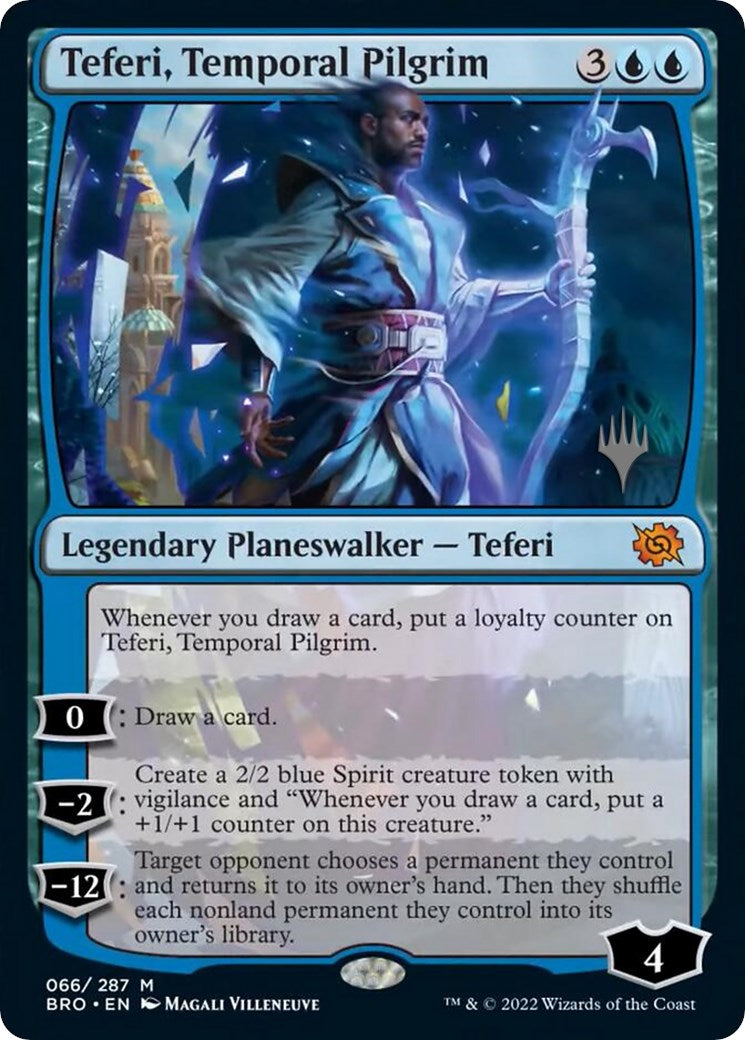 Teferi, Temporal Pilgrim (Promo Pack) [The Brothers' War Promos] | Fandemonia Ltd