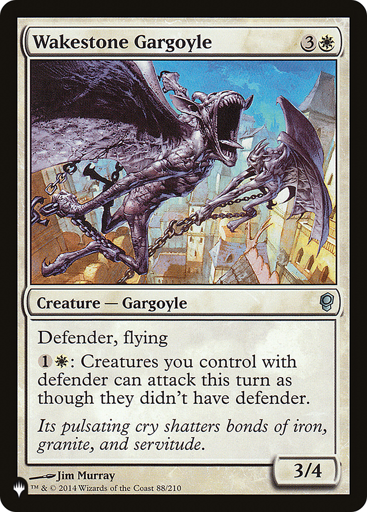 Wakestone Gargoyle [The List] | Fandemonia Ltd