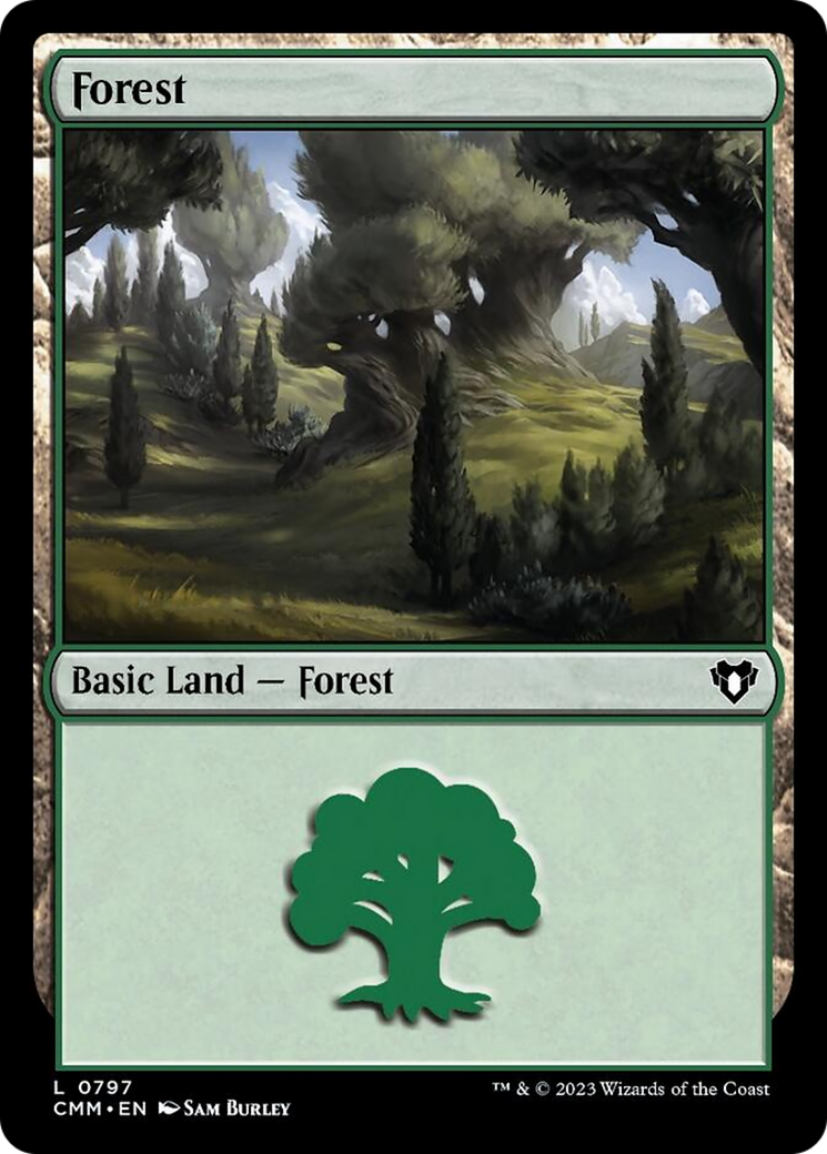 Forest (797) [Commander Masters] | Fandemonia Ltd