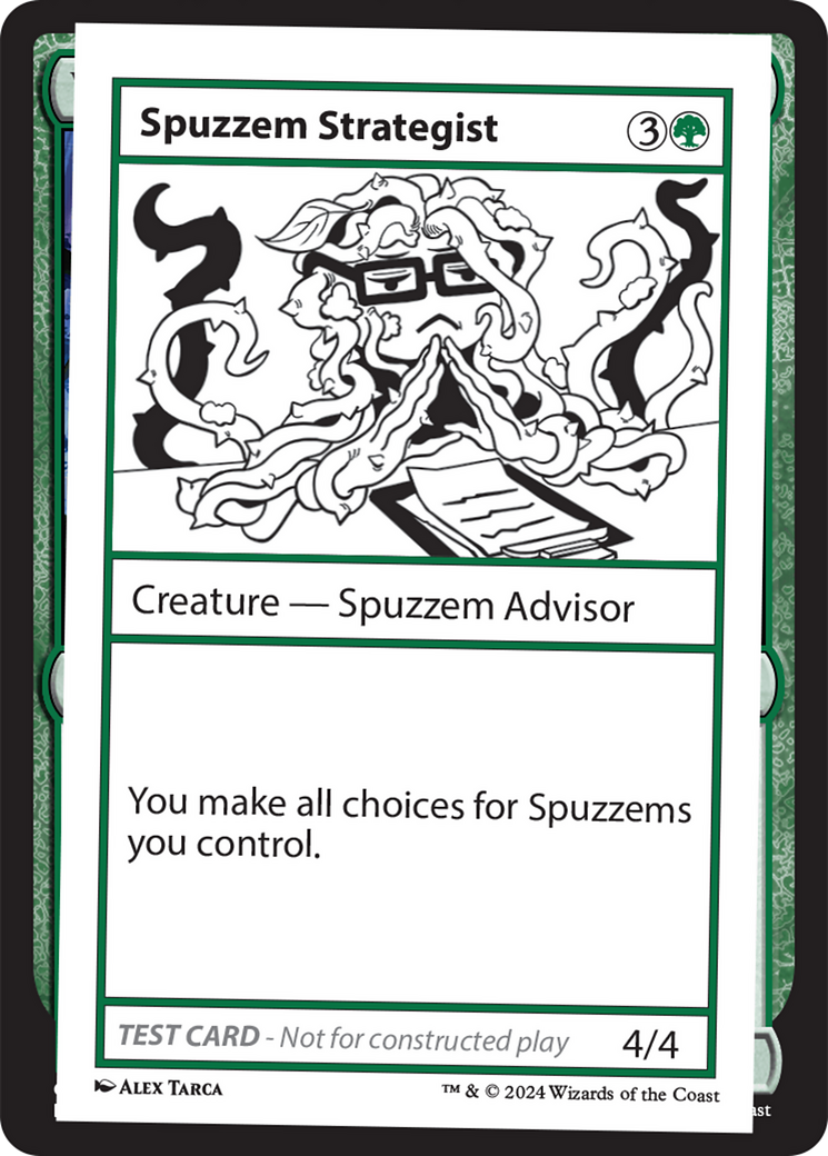 Spuzzem Strategist [Mystery Booster 2 Playtest Cards] | Fandemonia Ltd