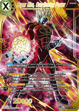 Super Mira, Overflowing Power (SPR) (BT17-111) [Ultimate Squad] | Fandemonia Ltd