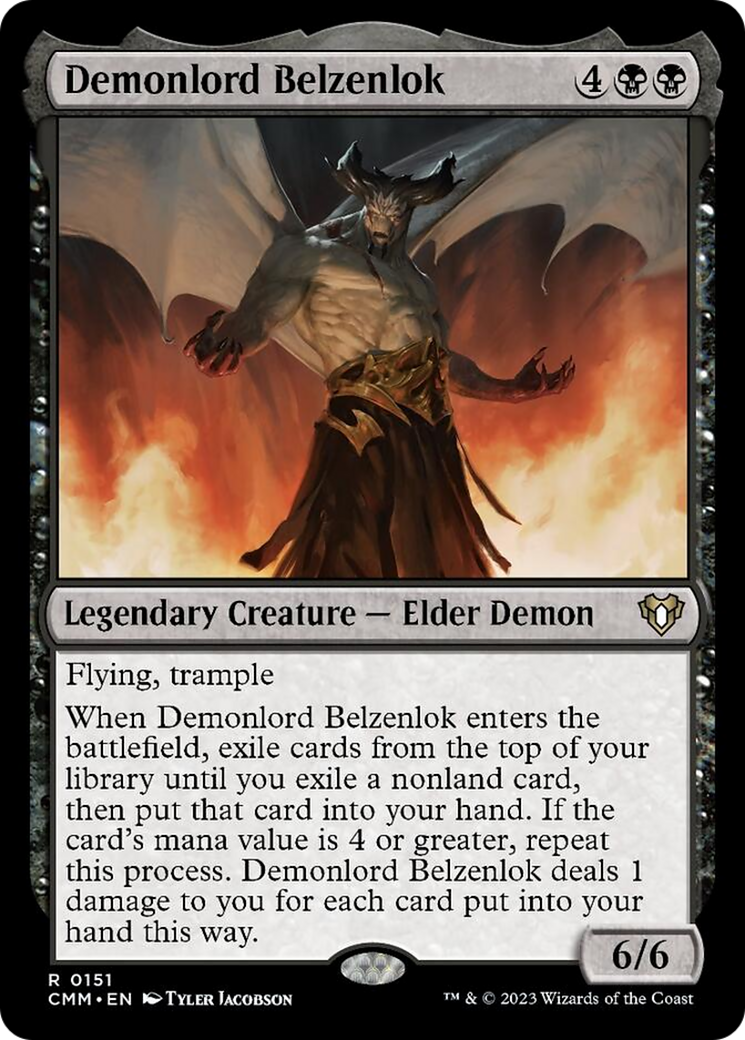 Demonlord Belzenlok [Commander Masters] | Fandemonia Ltd