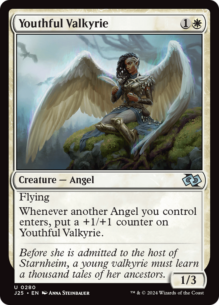 Youthful Valkyrie [Foundations Jumpstart] | Fandemonia Ltd