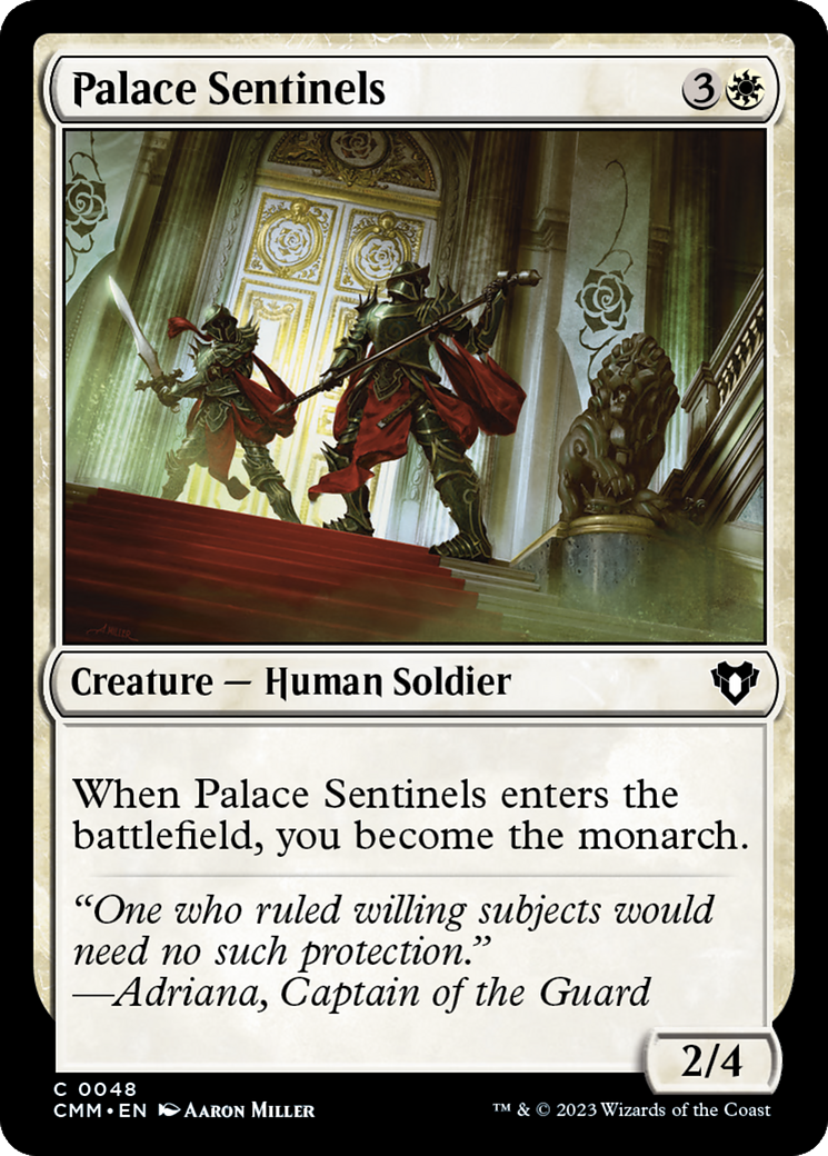 Palace Sentinels [Commander Masters] | Fandemonia Ltd