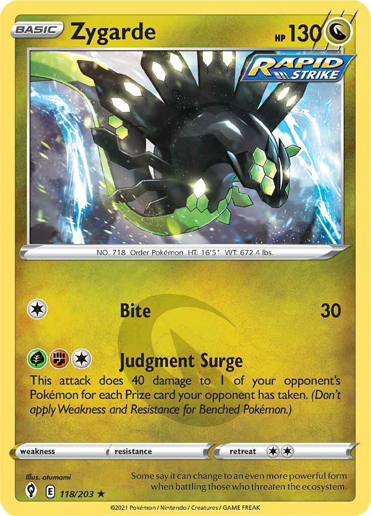 Zygarde (118/203) [Sword & Shield: Evolving Skies] | Fandemonia Ltd