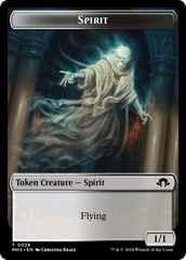 Eldrazi Spawn // Spirit (0028) Double-Sided Token [Modern Horizons 3 Tokens] | Fandemonia Ltd