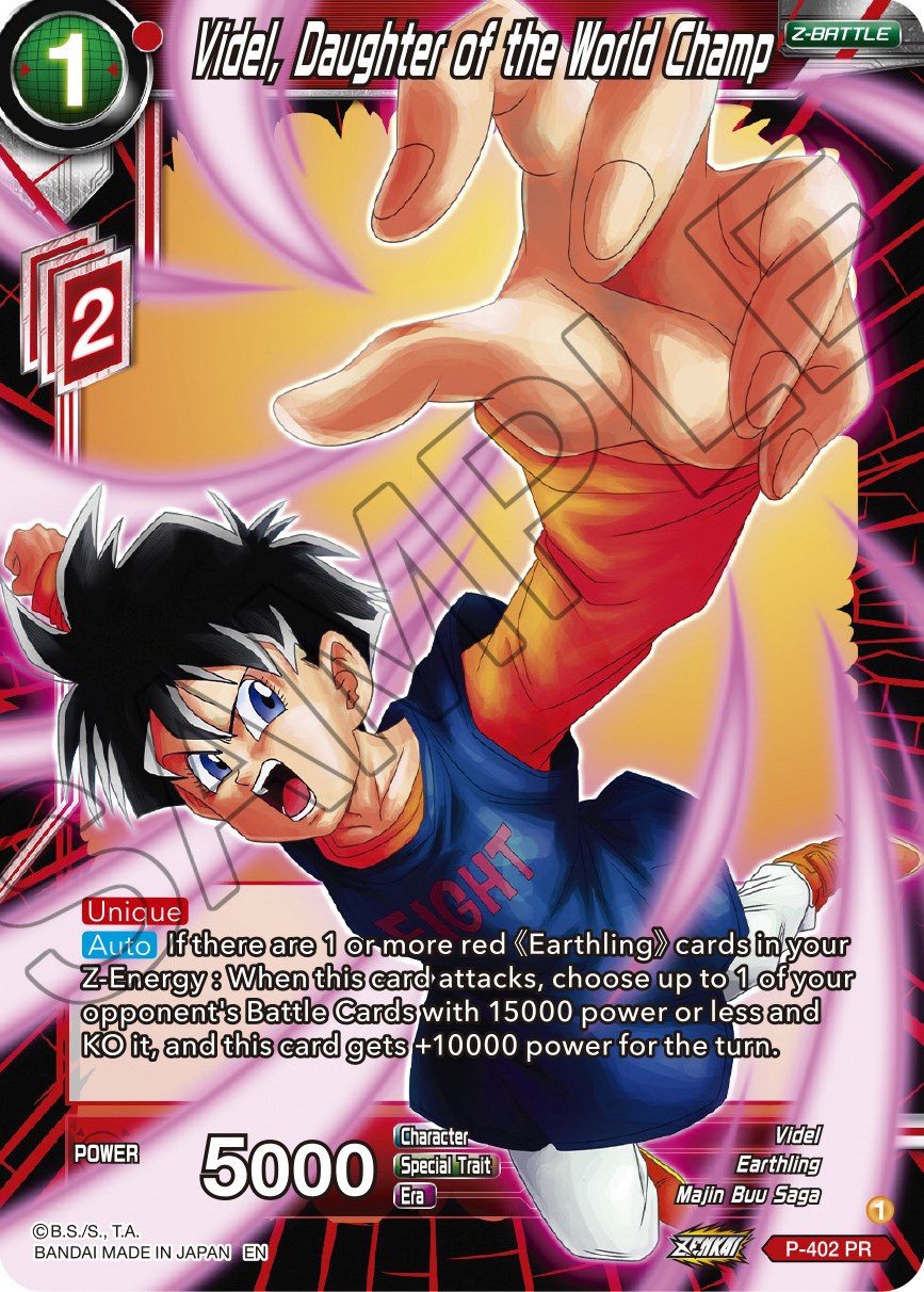 Videl, Daughter of the World Champ (P-402) [Promotion Cards] | Fandemonia Ltd