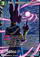 Beerus, Annihilation's Essence (Tournament Pack Vol. 8) (Winner) (P-384) [Tournament Promotion Cards] | Fandemonia Ltd