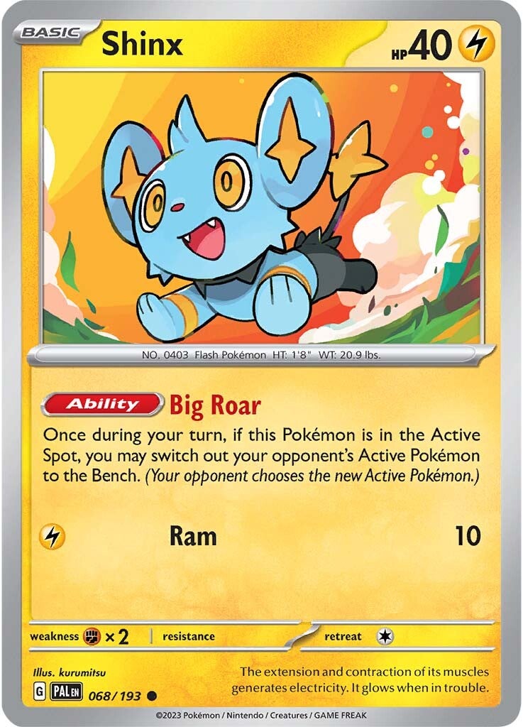 Shinx (068/193) [Scarlet & Violet: Paldea Evolved] | Fandemonia Ltd