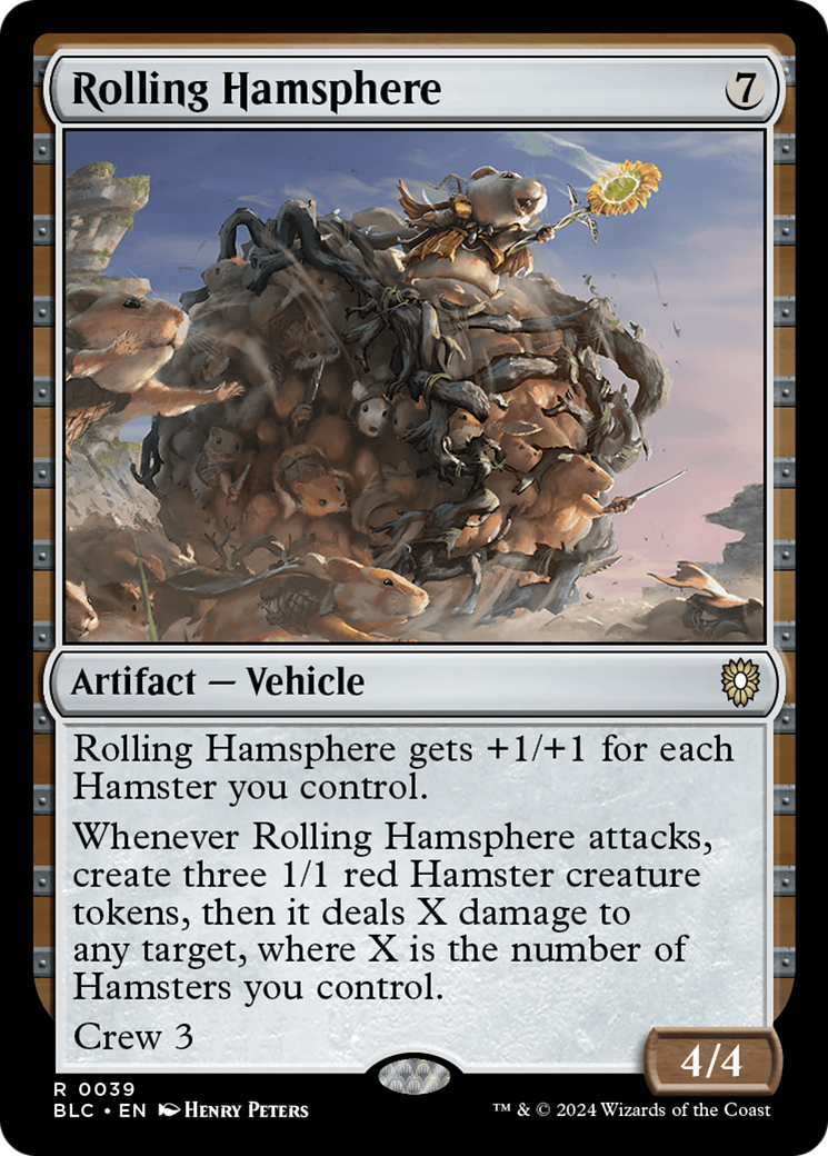 Rolling Hamsphere [Bloomburrow Commander] | Fandemonia Ltd