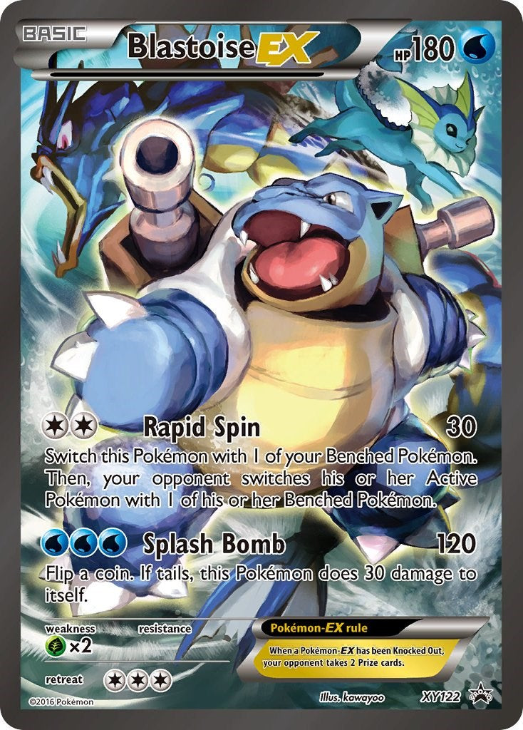 Blastoise EX (XY122) (Jumbo Card) [XY: Black Star Promos] | Fandemonia Ltd