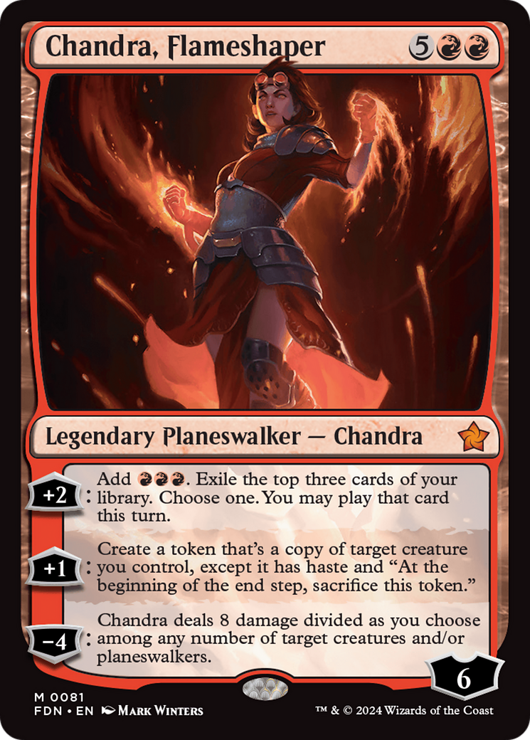 Chandra, Flameshaper [Foundations] | Fandemonia Ltd