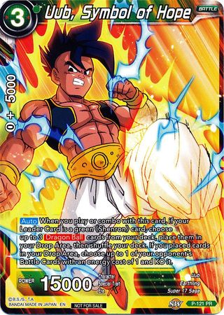 Uub, Symbol of Hope (Power Booster) (P-121) [Promotion Cards] | Fandemonia Ltd