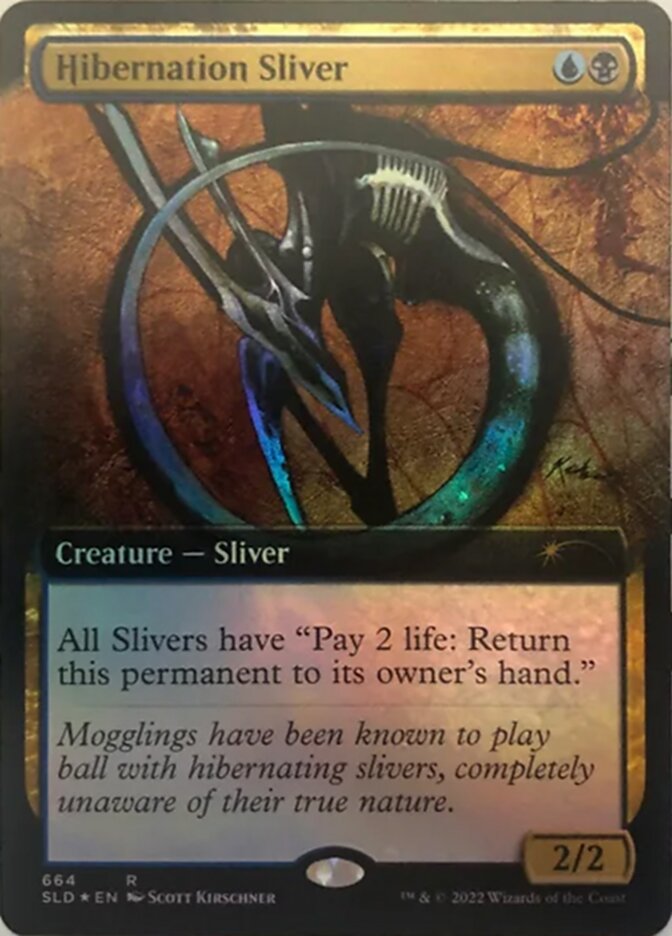 Hibernation Sliver (Extended Art) [Secret Lair Drop Promos] | Fandemonia Ltd