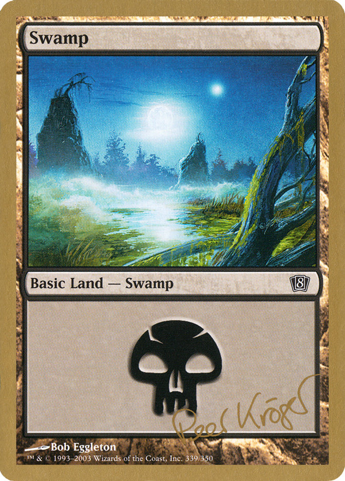 Swamp (pk339) (Peer Kroger) [World Championship Decks 2003] | Fandemonia Ltd