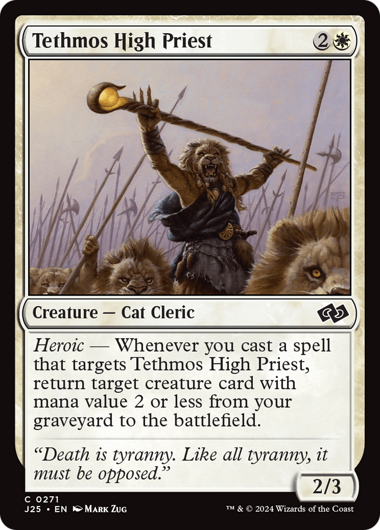 Tethmos High Priest [Foundations Jumpstart] | Fandemonia Ltd