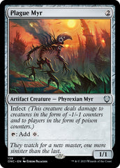 Plague Myr [Phyrexia: All Will Be One Commander] | Fandemonia Ltd