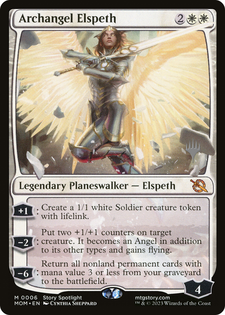 Archangel Elspeth (Promo Pack) [March of the Machine Promos] | Fandemonia Ltd