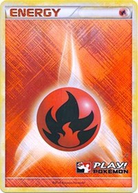 Fire Energy (2010 Play Pokemon Promo) [League & Championship Cards] | Fandemonia Ltd