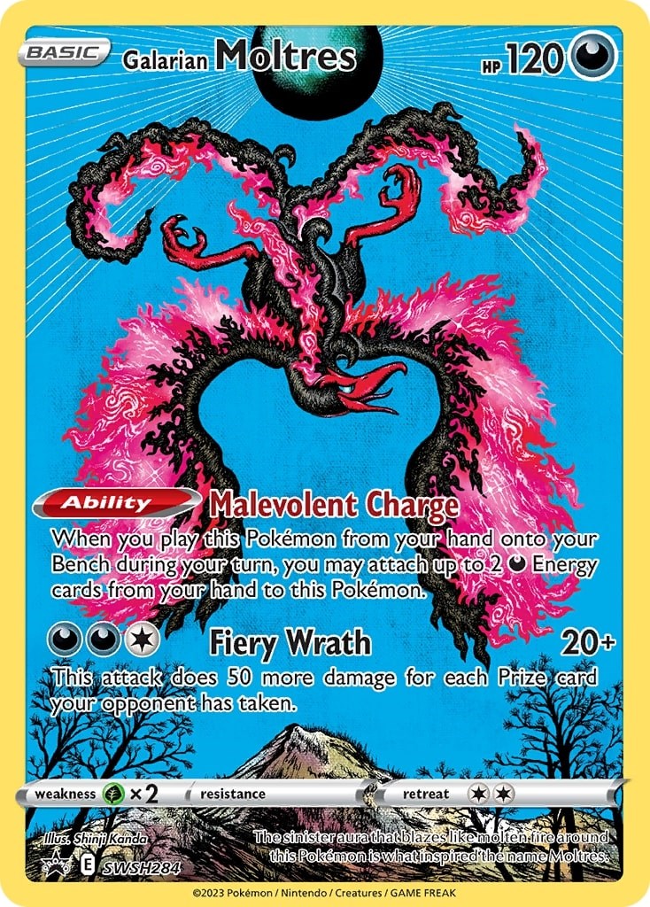 Galarian Moltres (SWSH284) [Sword & Shield: Black Star Promos] | Fandemonia Ltd