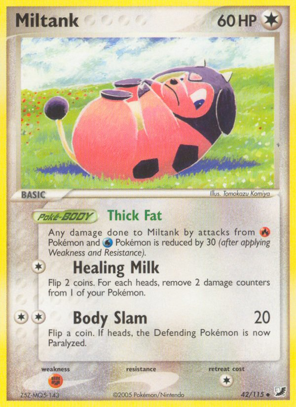 Miltank (42/115) [EX: Unseen Forces] | Fandemonia Ltd