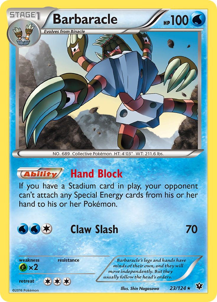 Barbaracle (23/124) [XY: Fates Collide] | Fandemonia Ltd